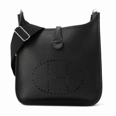 エルメス ショルダーバッグ エブリン3 PM ブラック/シルバー金具 9941038