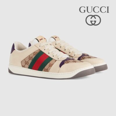 グッチ〔スクリーナー〕メンズ スニーカー  ‎546551 HVKI0 9765