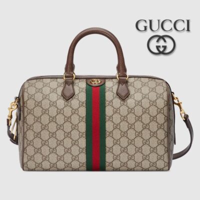グッチ〔オフィディア〕ラージ ボストンバッグ ‎772065 96IWG