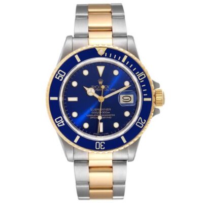 ロレックス  サブマリーナーデイト 16803 ブルー 40mm